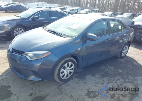 2014 Toyota Corolla L из США, поврежденный, VIN 2T1BURHE1EC050906